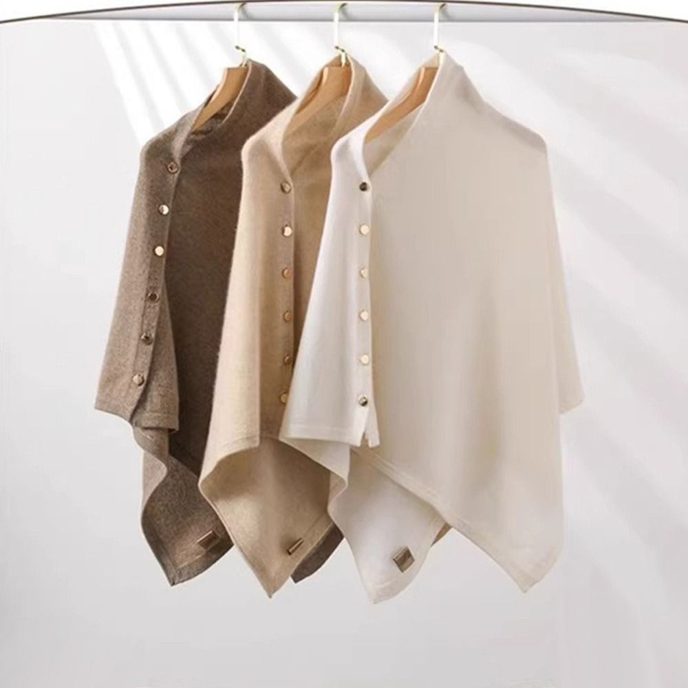Winter Clothing Online - Yeni düğmeli paşmina şal sıcak düzensiz