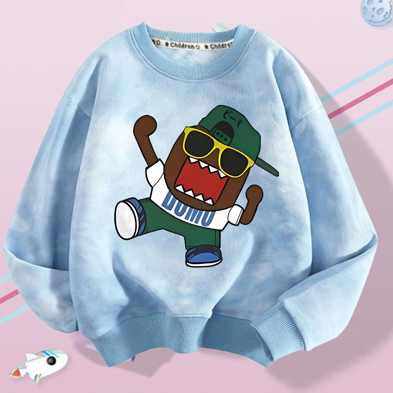 Winter Clothing Boys - Domo Kun Çocuk Bisiklet Yaka Kazak