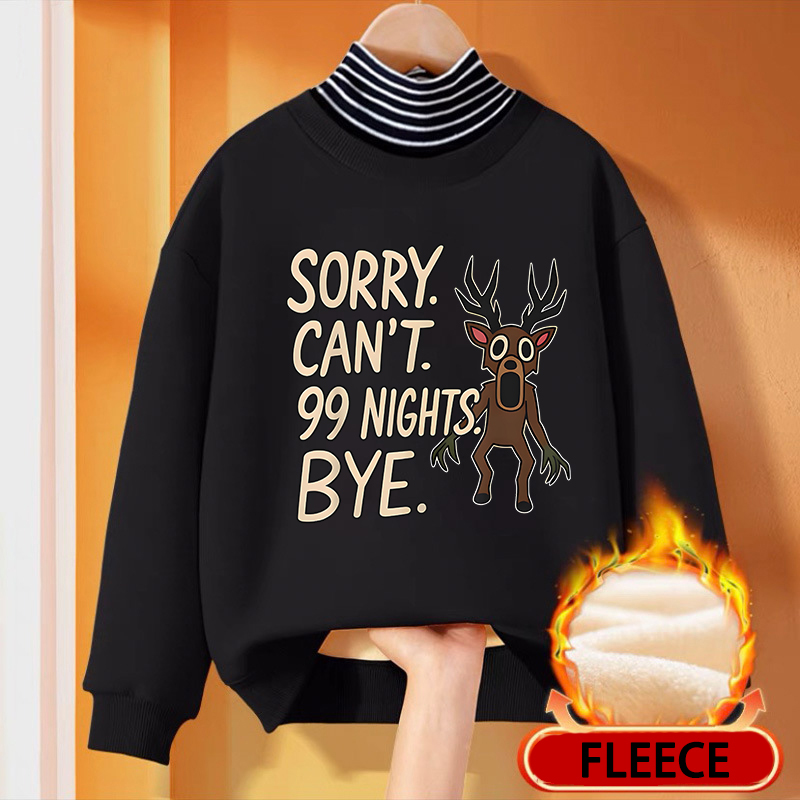 Winter Clothing Boys - 99 Gece Ormanda Çocuk Yüksek Boyun