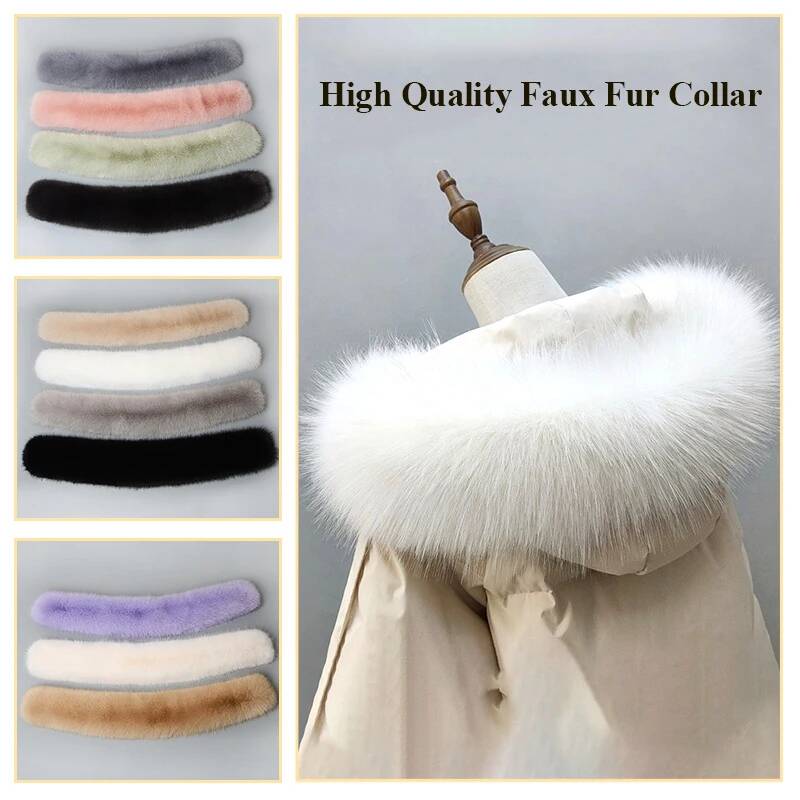 Winter Clothing Online - Kış ceket kürk yaka Faux kürk