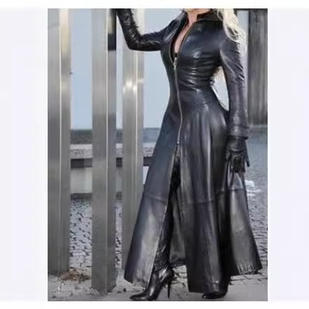 Winter Clothing Plus Size - Büyük Beden Dar Kesim Fermuarlı Yaka