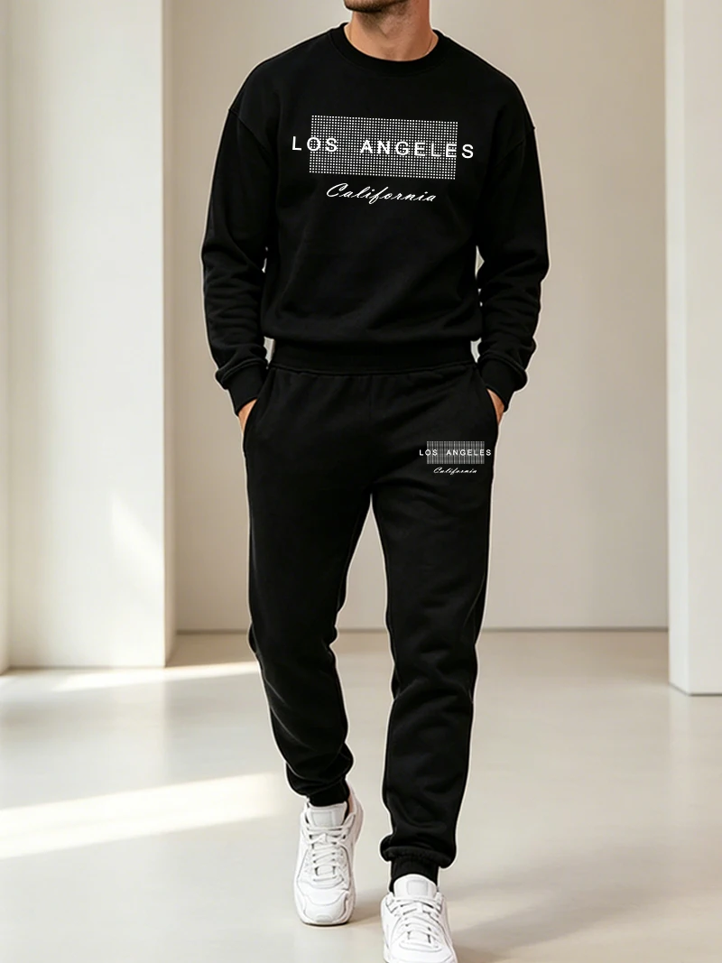 Winter Clothing Fashion - Sonbahar Kış erkek Spor 2 Adet