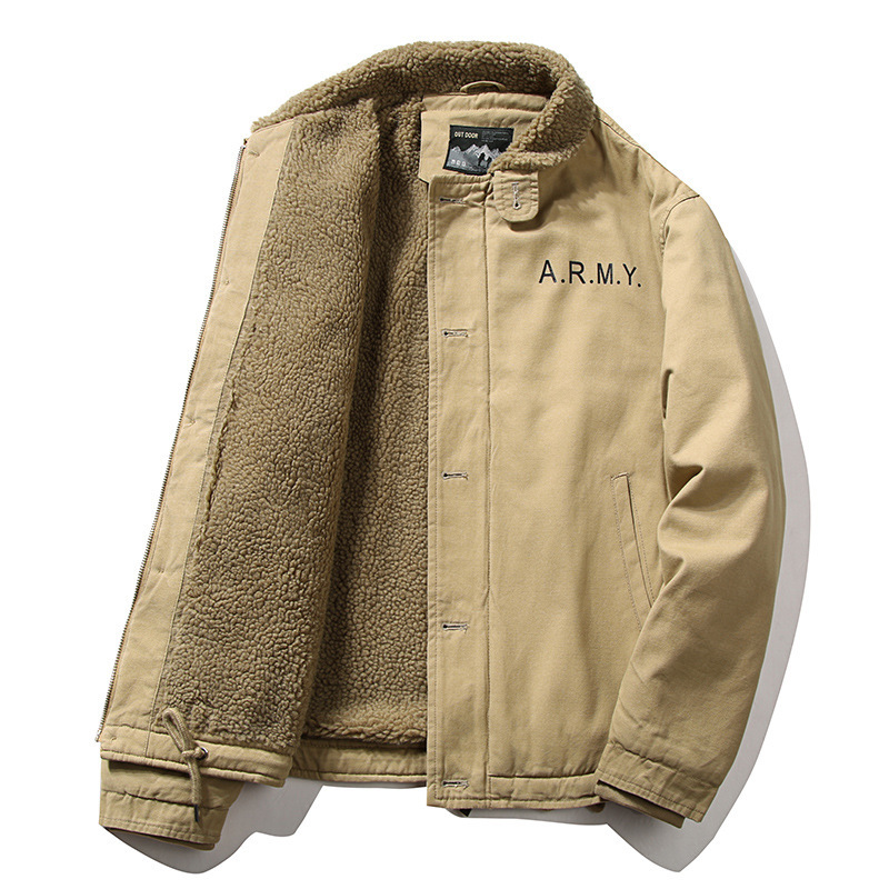 Quality Winter Clothing Bomber Jacket - Erkekler Polar kışlık ceketler Sıcak Mont