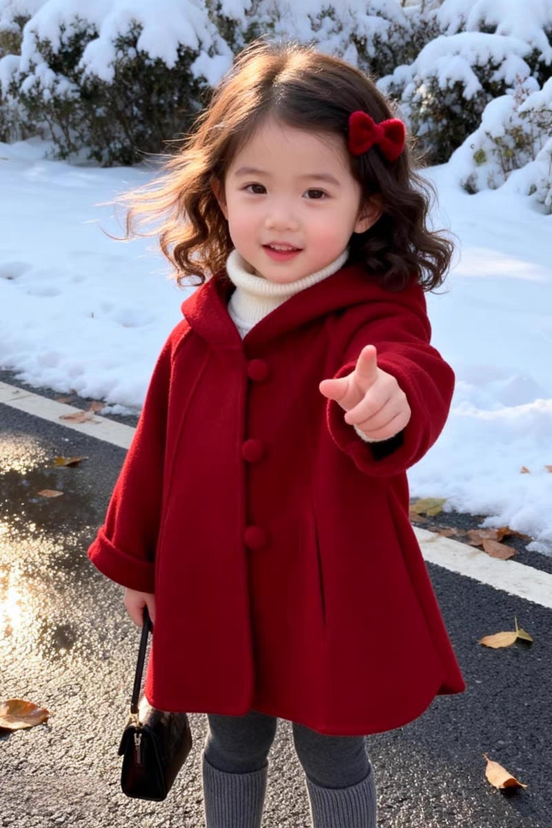 Kız Çocuk Yün Mont Sonbahar Kı - Winter Clothing Toddler incelemesi ve fiyatı