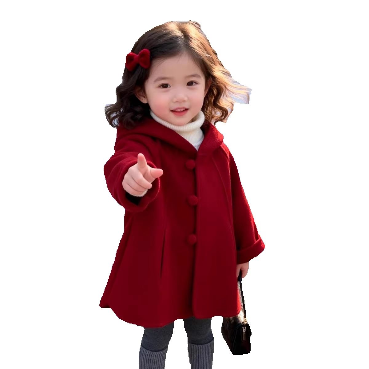 Kız Çocuk Yün Mont Sonbahar Kı - Winter Clothing Toddler incelemesi ve fiyatı
