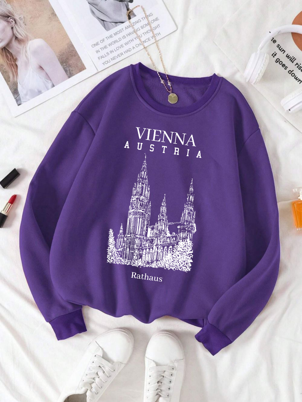 Viyana Avusturya Rathaus Baskı - Winter Clothing Vienna incelemesi ve fiyatı
