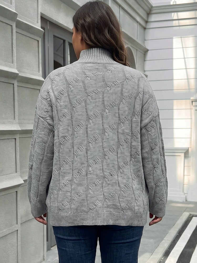 Kadın Artı Boyutu Rahat Örme K - Winter Clothing Plus Size incelemesi ve fiyatı