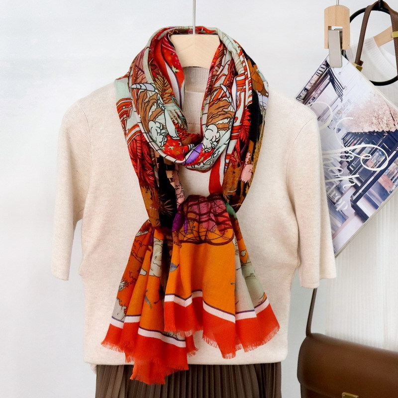 Uzun Püsküllü Kaşmir Kırmızı Ş - Winter Clothing Hong Kong incelemesi ve fiyatı