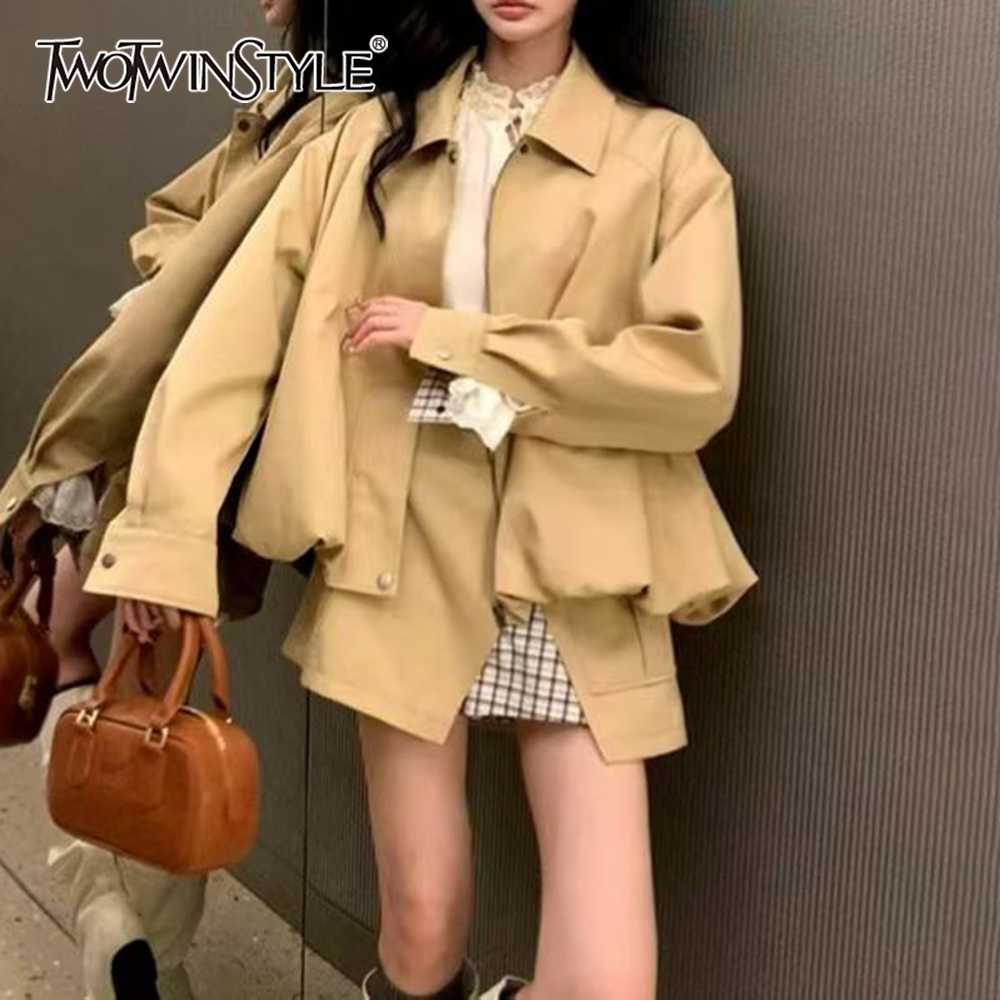 TWOTWINSTYLE Haki Eklemeli Cep - Winter Clothing Online incelemesi ve fiyatı