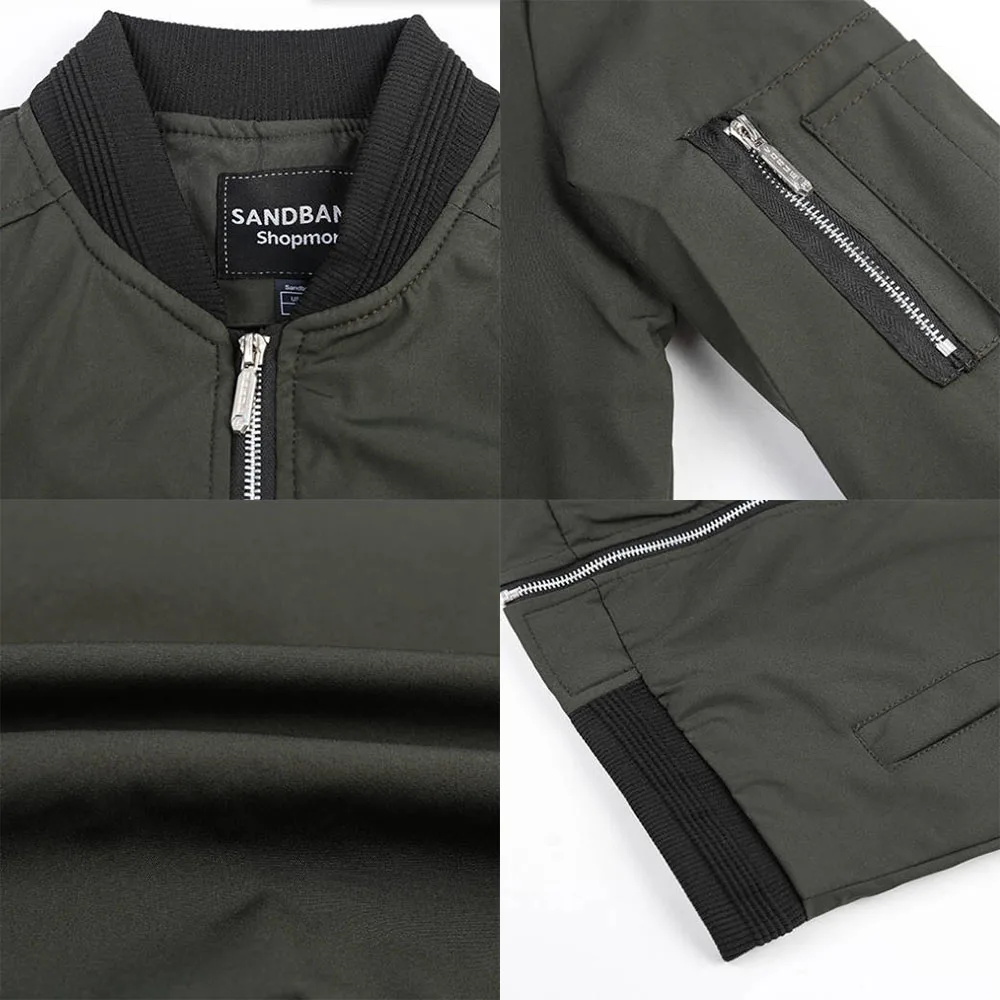Güz Kış Kaliteli Yeni erkek Ce - Quality Winter Clothing Bomber Jacket incelemesi ve fiyatı
