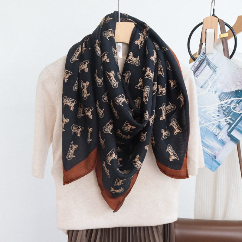 İpek Yün Karışımı Eşarp Lüks T - Winter Clothing Hong Kong incelemesi ve fiyatı
