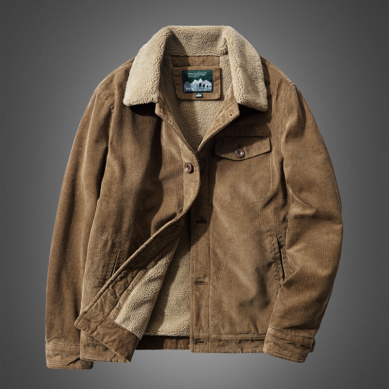 Yüksek Kaliteli Sıcak Korduroy - Quality Winter Clothing Bomber Jacket incelemesi ve fiyatı