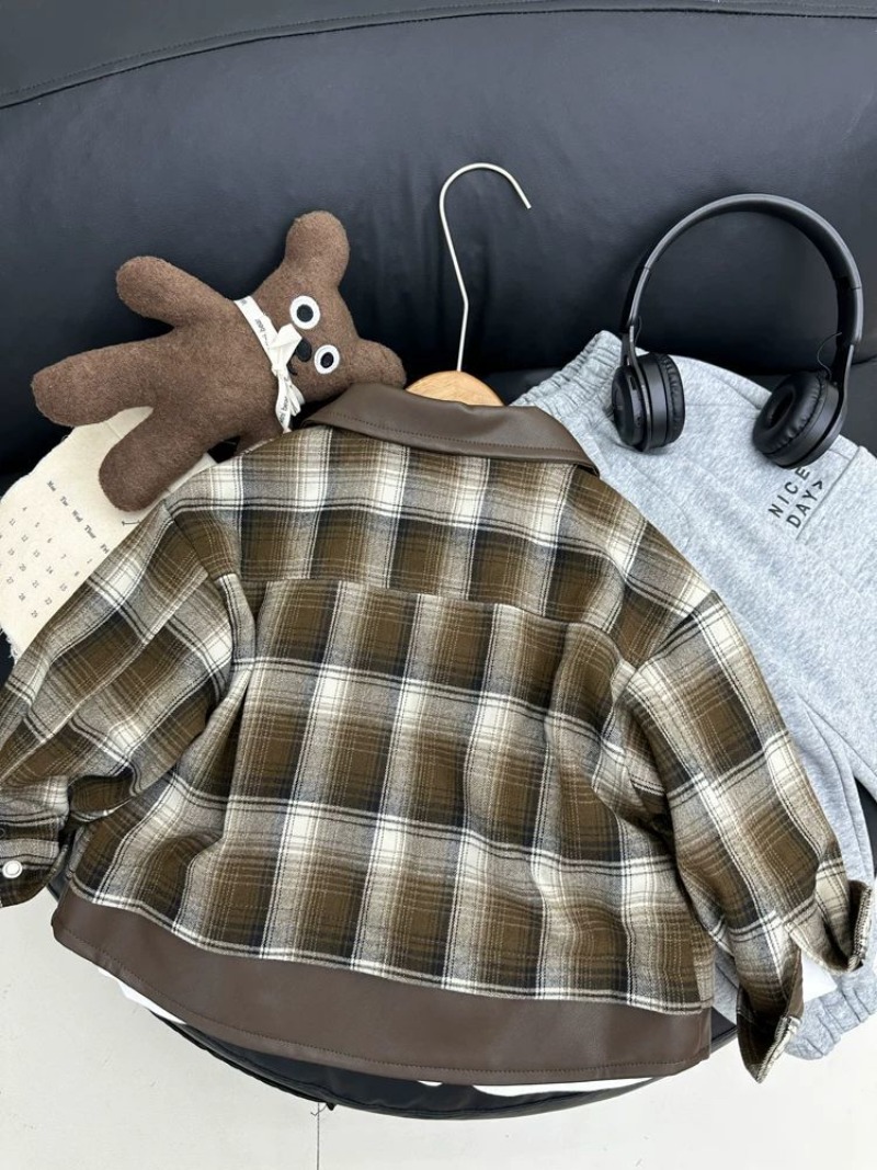 Çocuk Ekose Ceket Erkek bahar  - Winter Clothing Boys incelemesi ve fiyatı