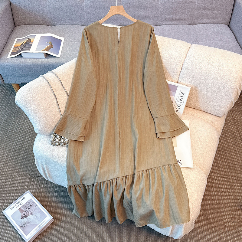 Zarif Vintage Yuvarlak Yaka Dü - Winter Clothing Plus Size incelemesi ve fiyatı