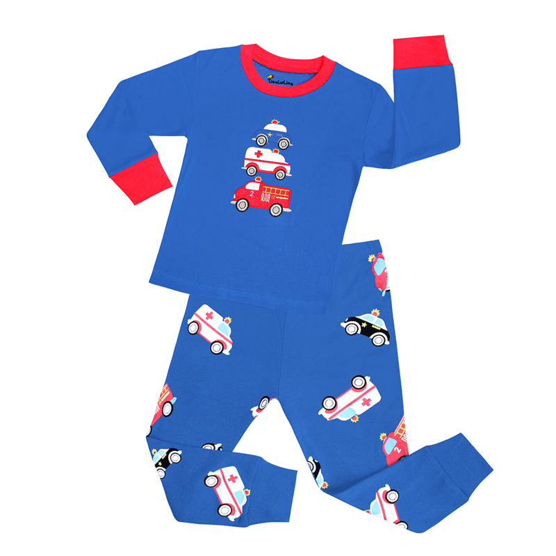 100 Cotton Boys Pajamas Sets 2 - Winter Clothing Toddler incelemesi ve fiyatı