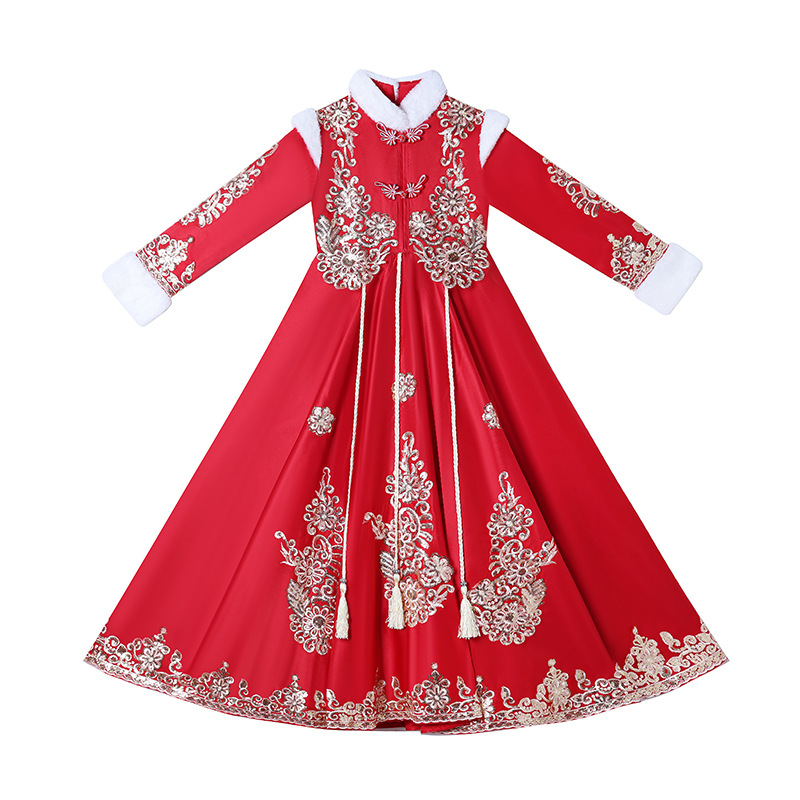 Kızlar Kırmızı Çin Yeni Yılı G - Winter Clothing Kids incelemesi ve fiyatı