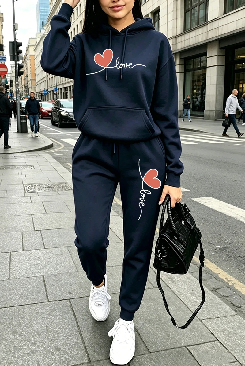 Kadın Eşofman Takımı Baskılı G - Winter Clothing Fashion incelemesi ve fiyatı