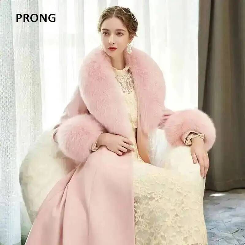 100% gerçek tilki kürk yaka kı - Winter Clothing Online incelemesi ve fiyatı